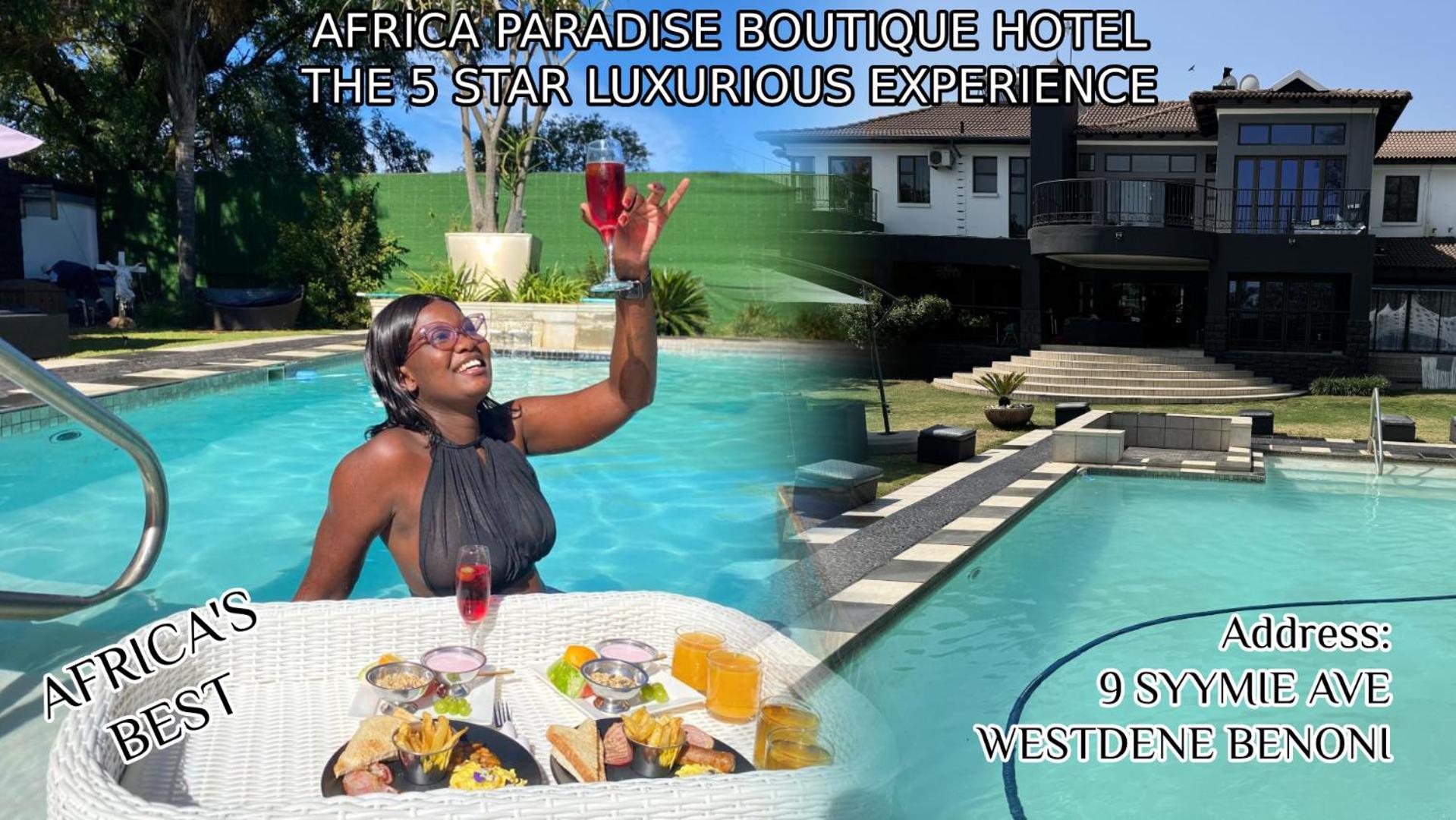 Africa Paradise - Or Tambo Airport Boutique Hotel Benoni Exterior photo